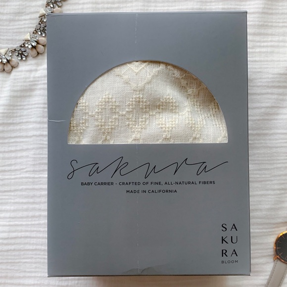 🚫Sold🚫 Sakura Bloom Eyelet/Flax Linen Scout, No Leather - Picture 1 of 6